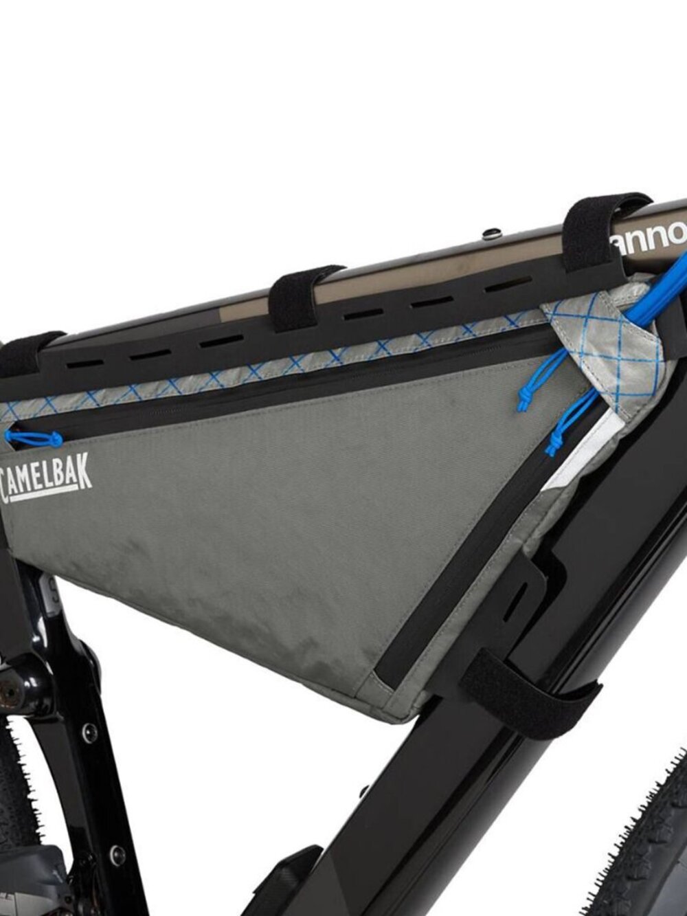 CamelBak MULE Frame Pack Large Gray Bike Bag with 2L Quick Stow Reservoir NEW